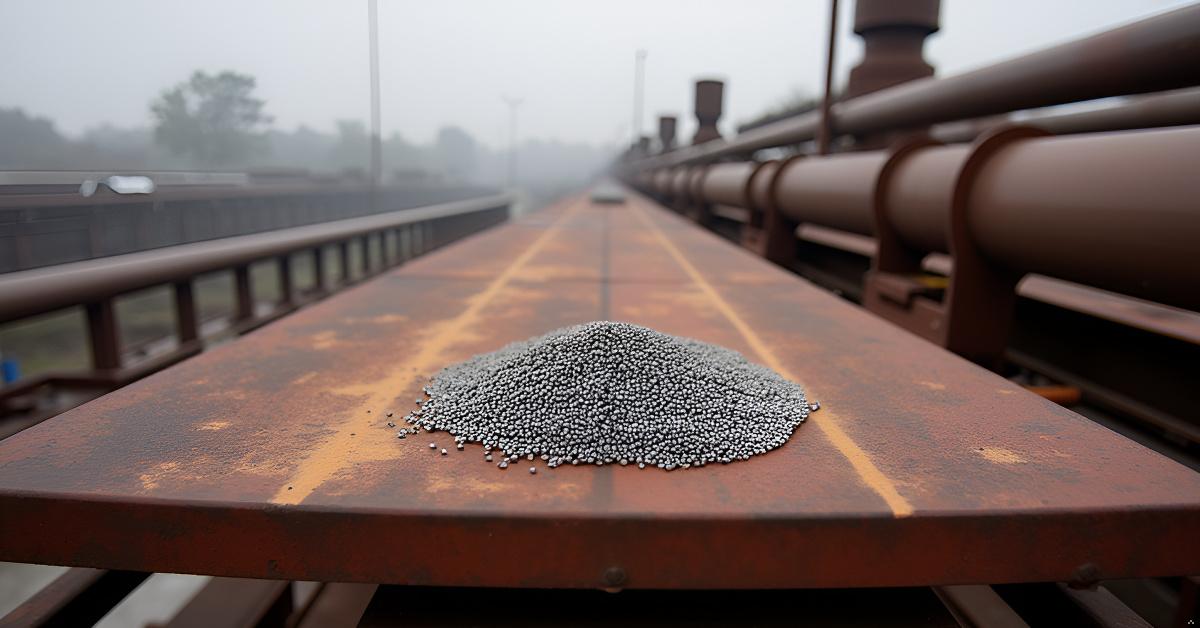 Steel Shot 1320 grit, Heavy industrial, Winona Van Norman