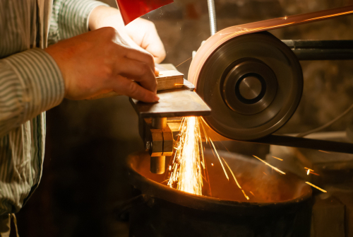 Platen Grinder Sanding Belt grinding metal smaller image