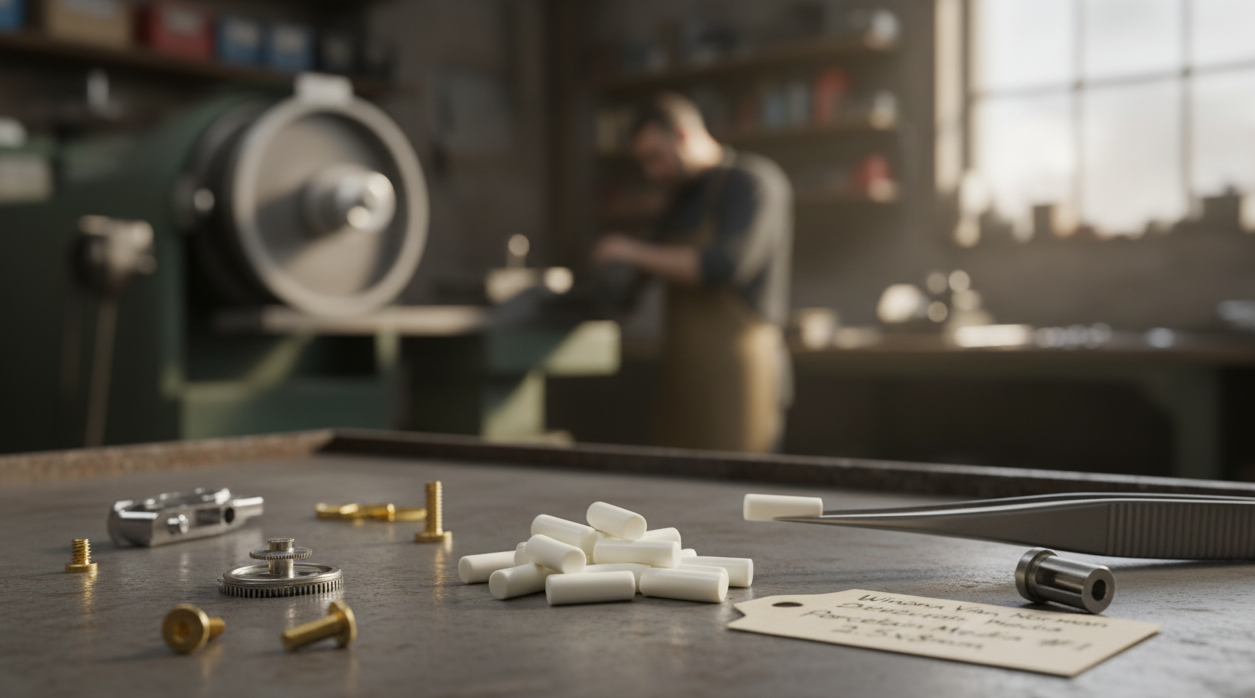 non-abrasive-porcelain-filler-cylinders-rock-tumbling